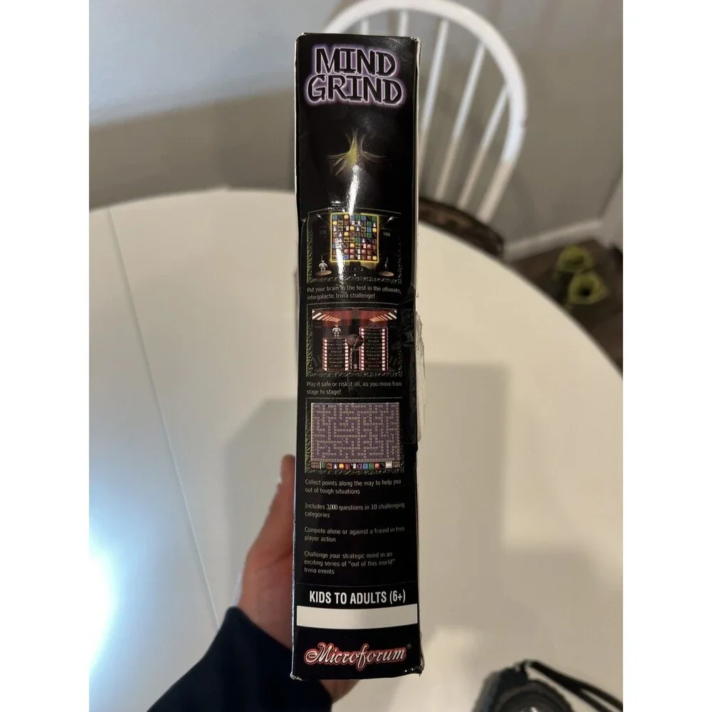 Mind Grind Microforum PC Game Brand New Sealed in Box, Manual included 1996